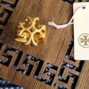Tory Burch Gold Statement Ring